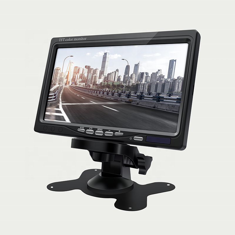 7 inch HD 1024*600 Car Video Headrest Digital TFT LCD Sunshade DVR Dash Cam Video Monitor